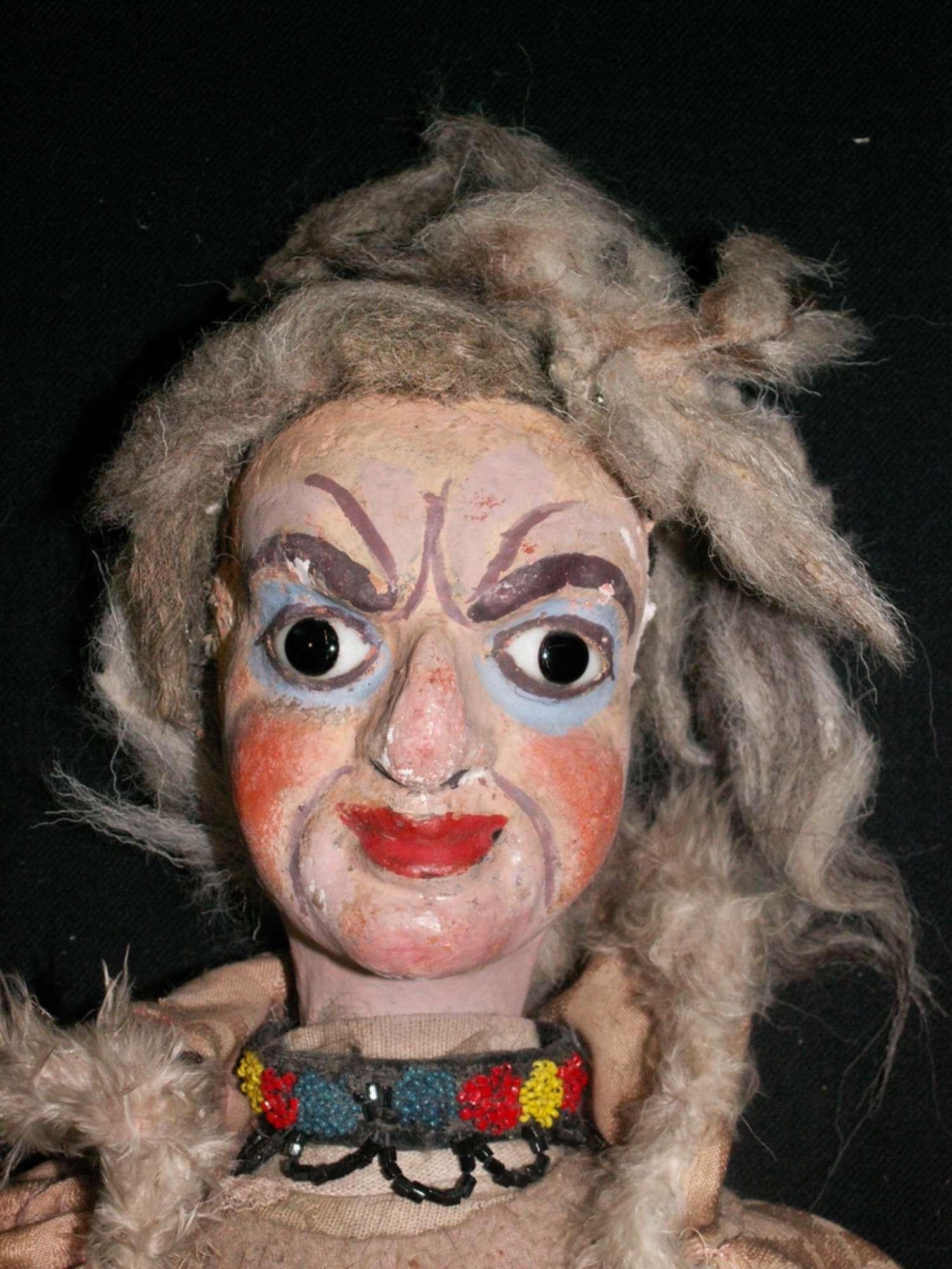 Volto prima del restauro